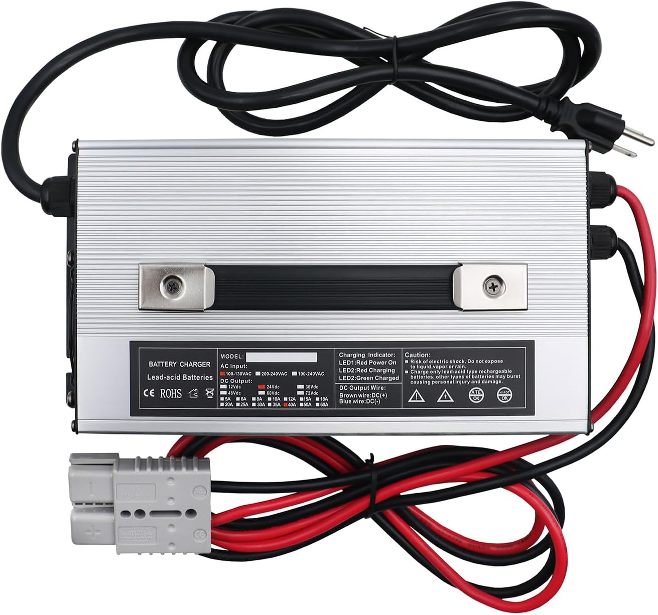 72V 15A Fast Charger - カスタマイズされた72V 15A鉛蓄電池急速自動充電器（120ah 150ah 200ah電動車両用）