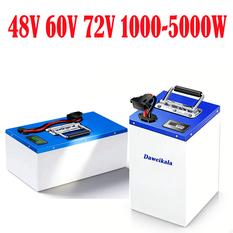 60V 50Ah Electric Scooter Battery - 72V 60V 48Vリチウム電池 超大容量 電動スクーター三輪車用、航続距離200km