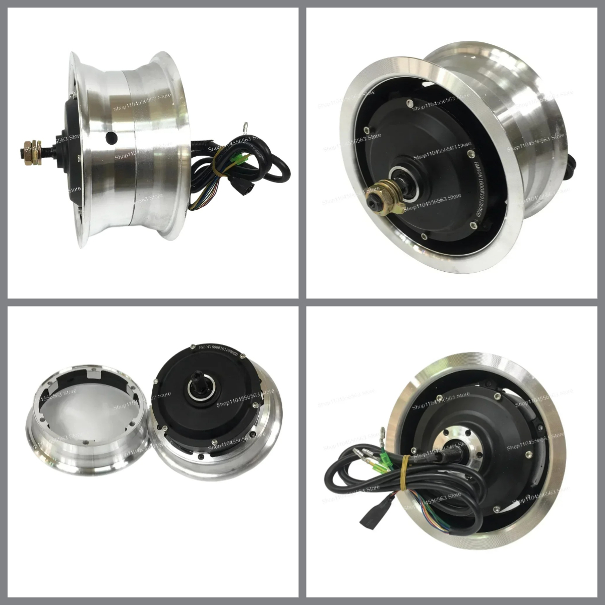11 Inch 72V 3500W Hub Motor - 60V/72V電動スクーターホイールハブモーター1600W-3500W 11インチ、FLJキックスクーターに適合