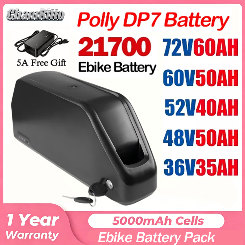 72V 40Ah Lifepo4 Battery Pack - 52V50Ah Hailong Polly 48V 60V 36V
