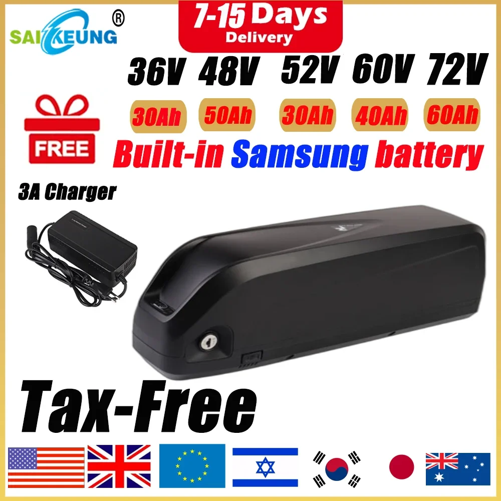 72V 40Ah Lifepo4 Battery Pack - 海龍ポリー 48V 52V 60V 36V 72V