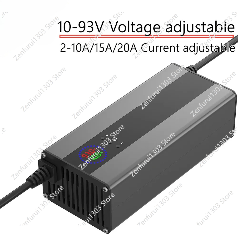 15A電流調整可能48V 60V 72V 84V 54.6V - 72V 15A Fast Charger のレビューと価格