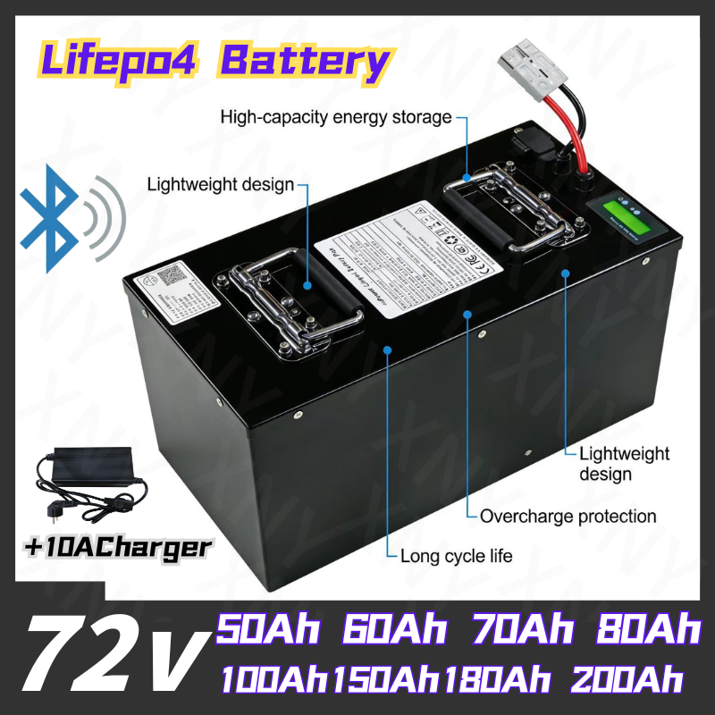 XNY-72Vリチウム電池LifePo4 50Ah 60AH - 72V 40Ah Lifepo4 Battery Pack のレビューと価格