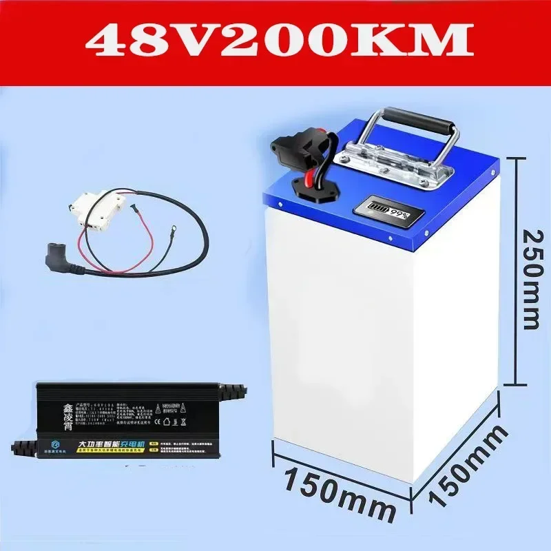 72V 60V 48Vリチウム電池 超大容量 電動スクーター - 60V 50Ah Electric Scooter Battery のレビューと価格