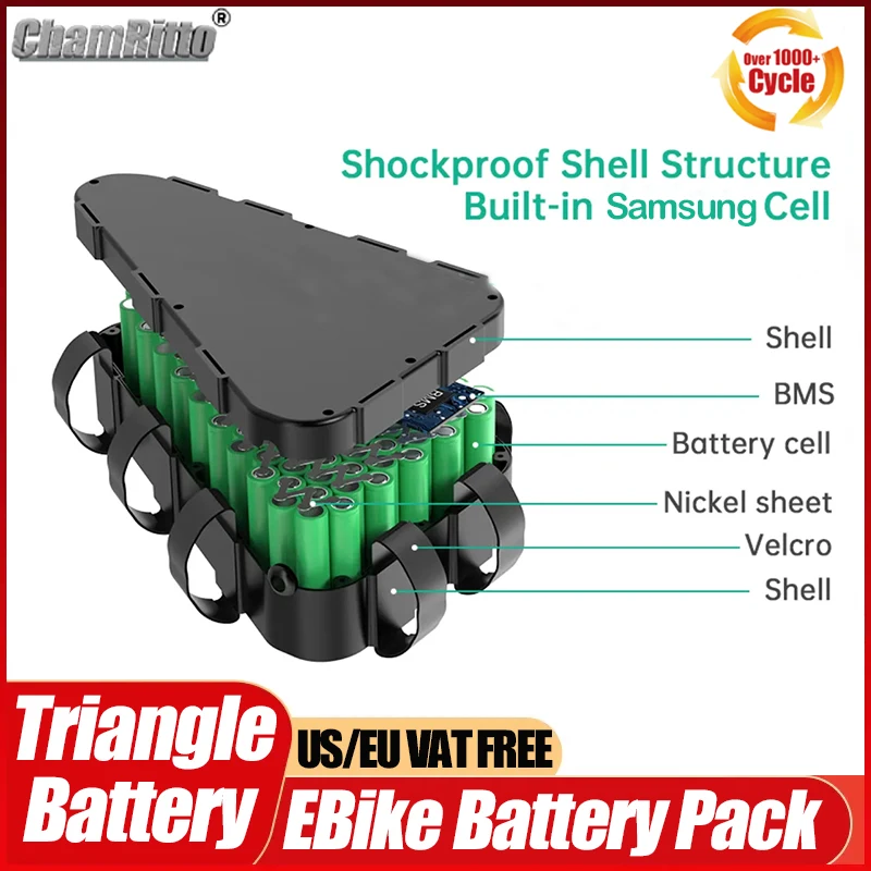 36V 48V 52V 60V 72V電動自転車用チャムライ - 72V 50Ah 21700 Lithium Battery のレビューと価格