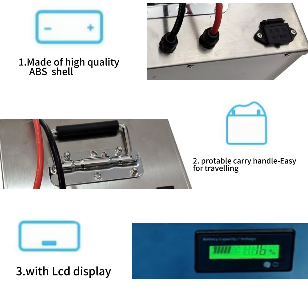 72V 60Ah 60A リチウム Lifepo4 充電式バ - 72V 40Ah Lifepo4 Battery Pack のレビューと価格