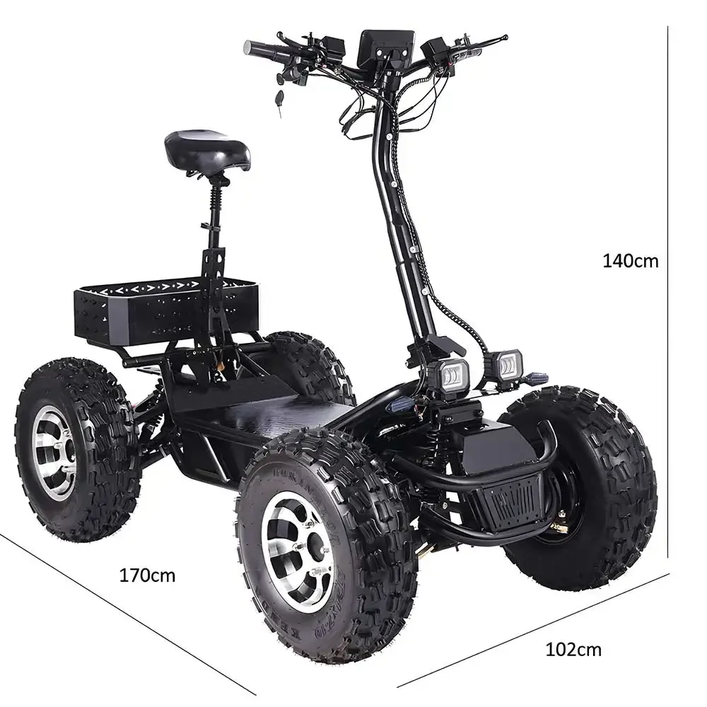 ESWING ハイパワー10000モーター 50マイル/時  - 60V 50Ah Electric Scooter Battery のレビューと価格