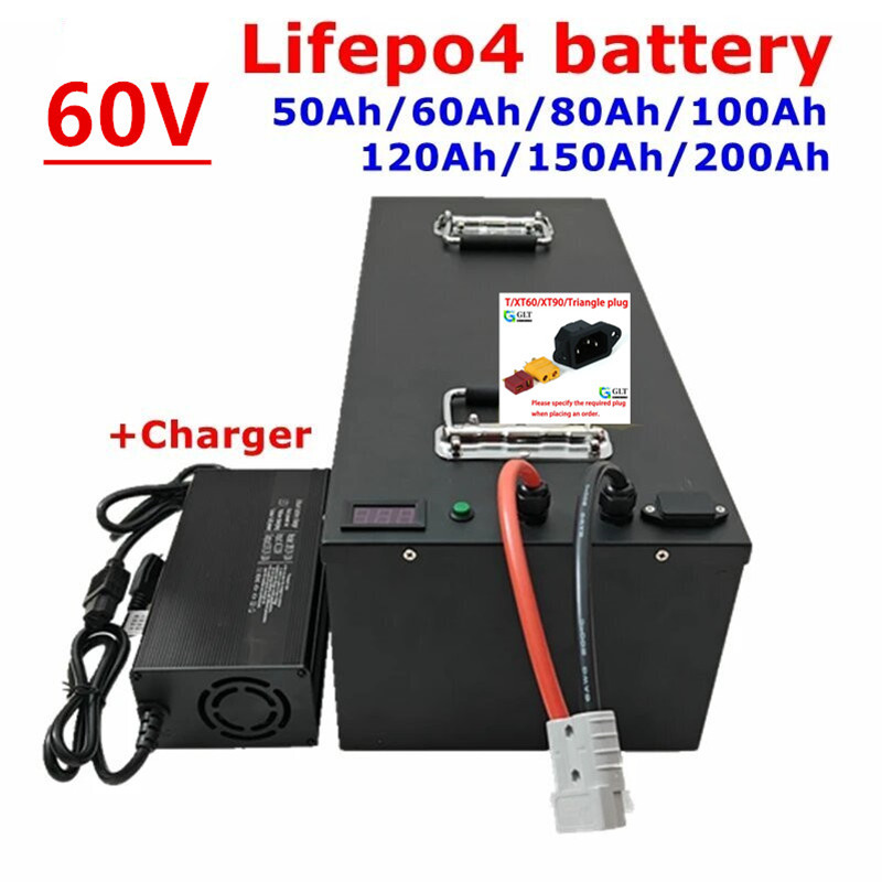 60V 50Ah 100Ah LiFePO4 バッテリーパッ - 60V 50Ah Electric Scooter Battery のレビューと価格