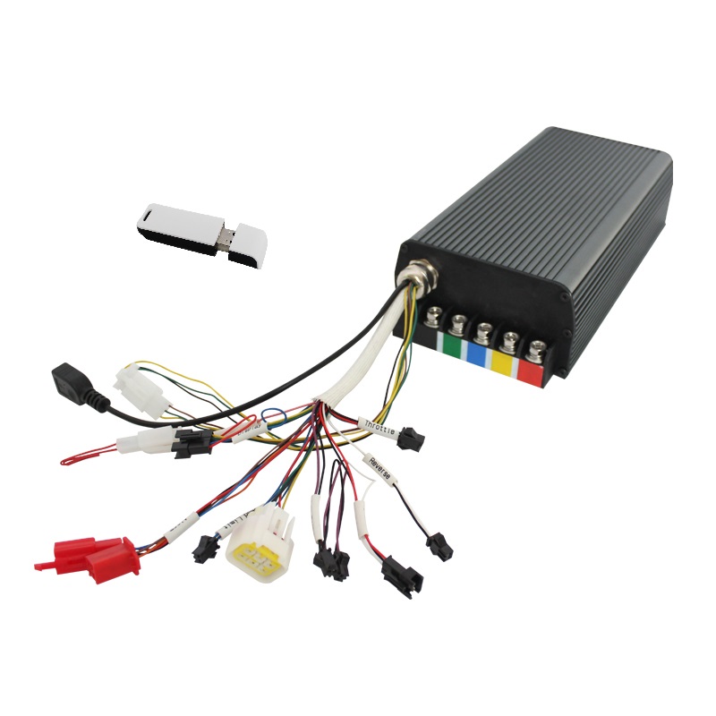 48V-72V 100A 5000W バイクリム後輪電動自転 - 72V 100A Sabvoton Controller のレビューと価格