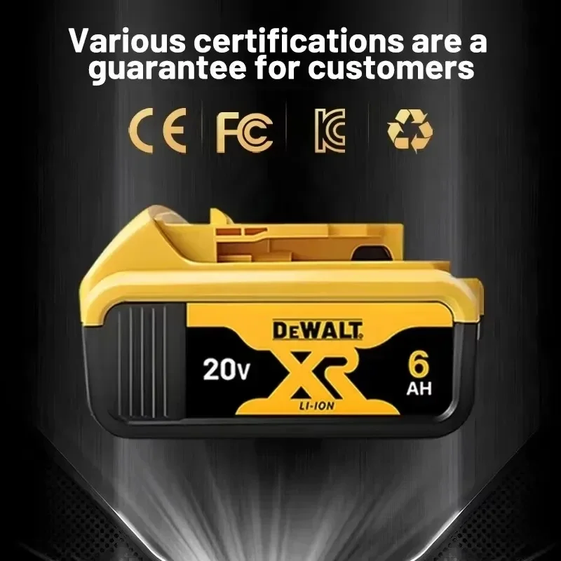 100%純正Dewalt 20Vバッテリー、2AH 6AH充 - 60V 50Ah Electric Scooter Battery のレビューと価格
