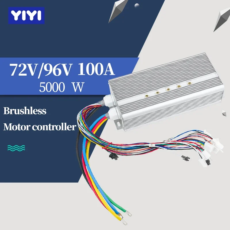 72V 96V 5000 ワットブラシレスモータースピードコ - 72V 100A Sabvoton Controller のレビューと価格