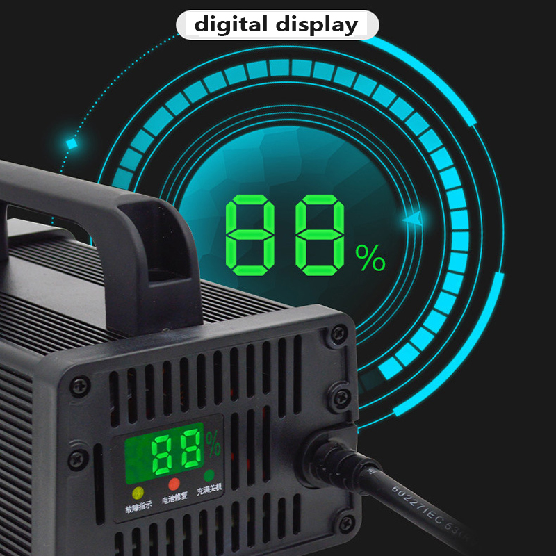 72V 20S 84V スマートLifepo4バッテリー充電 - 84V 20A Smart Charger のレビューと価格
