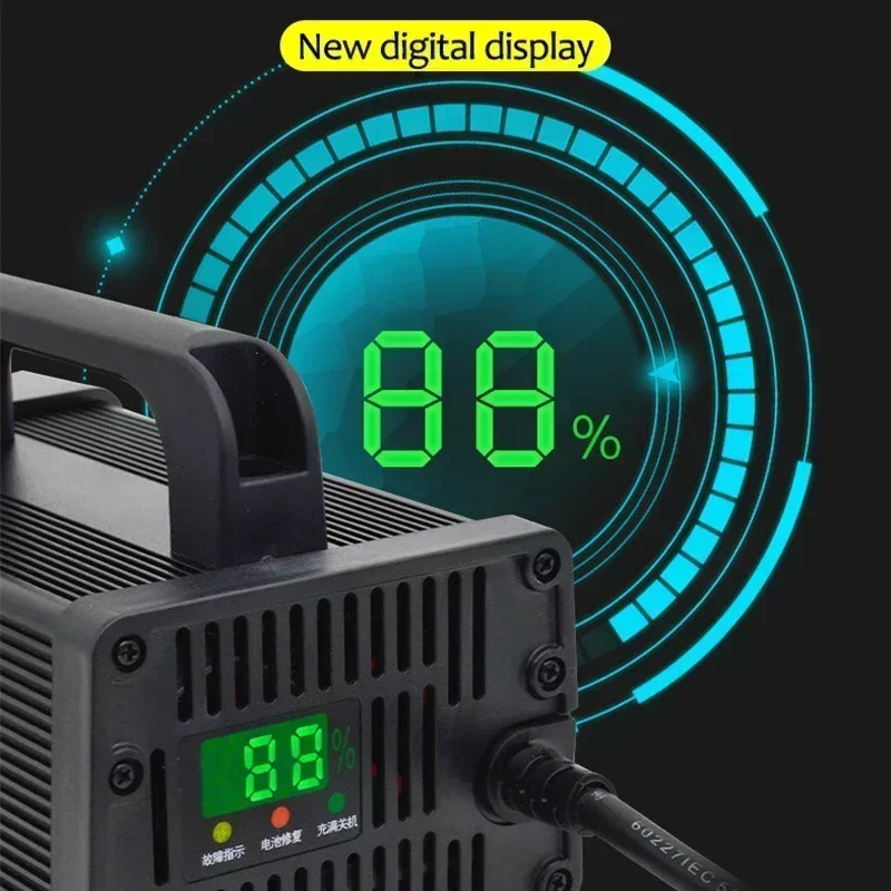 48V 60V 72V 電気自動車リチウム電池充電器 54. - 72V 15A Fast Charger のレビューと価格