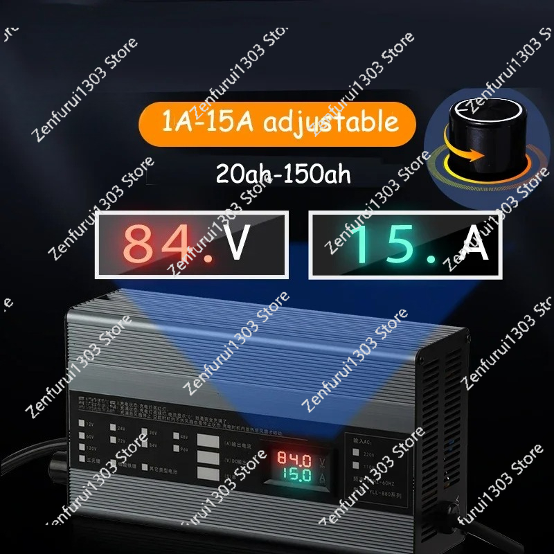 1A～15A 36V 48V 58.4V 72V 60V 6 - 72V 15A Fast Charger のレビューと価格