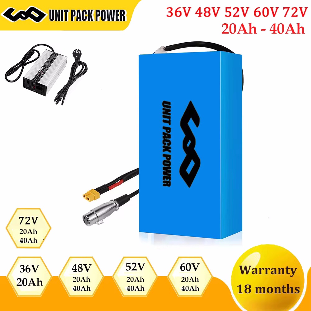 48V 40Ah 60V 72V 電動自転車バッテリーパック - 72V 40Ah Lifepo4 Battery Pack のレビューと価格